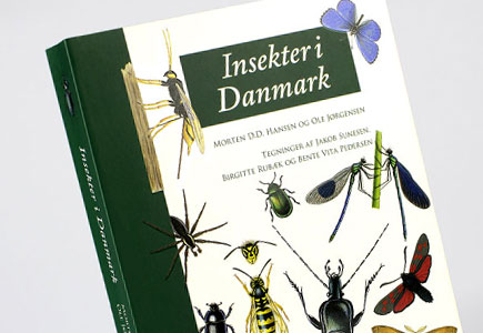 Bogdesign - Insekter i Danmark