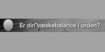 V&aelig;skebalance